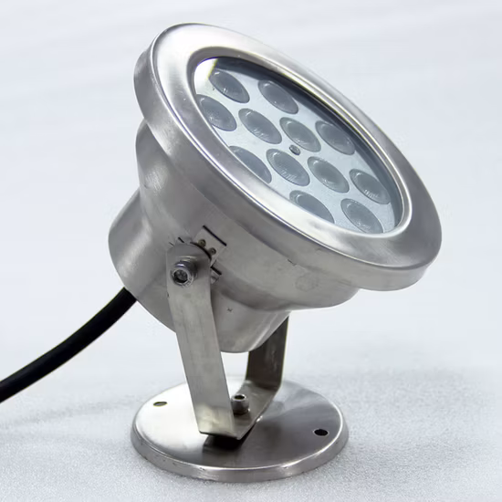Water Crown Underwater Pool Water Stainless Steel Fountain Lamp Waterproof IP68 3W 36W Water LED Fountain Light